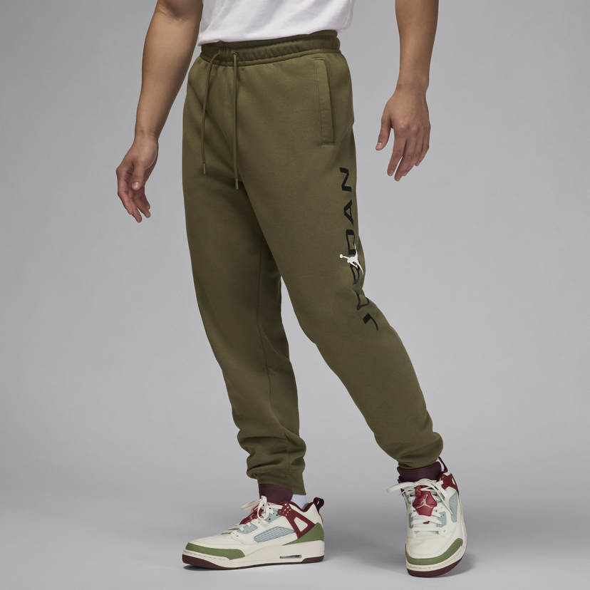 Панталони Jordan Fleece Running Trousers Зелено | HQ4645-222