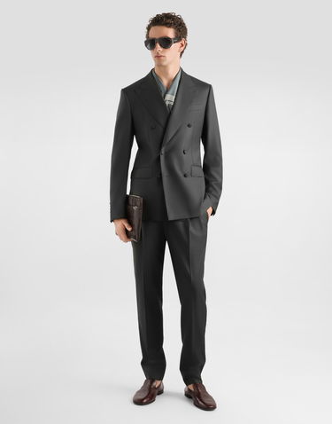 Яке Dolce & Gabbana Double-breasted Virgin Wool Jacket 52 Сиво | G2TV8TGK048V0687, 1