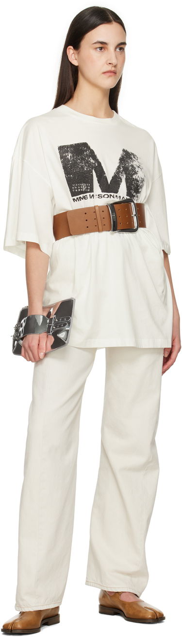 Колани Maison Margiela MM6 Maison Margiela Buckle Belt Кафяво | SA6TP0023 P8328, 2