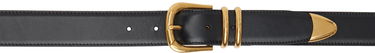 Колани The Row Vintage Leather Belt Черно | W1704-L60, 0
