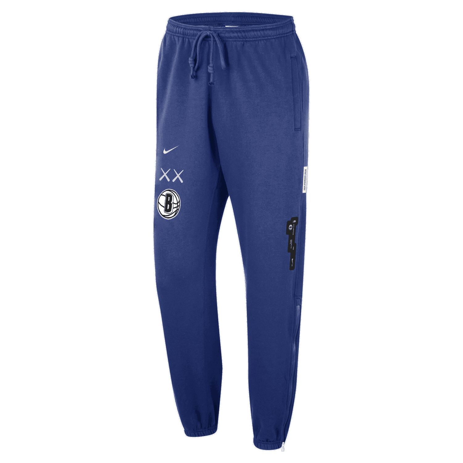 Спортни панталони Nike NBA Courtside Brooklyn Nets Standard Issue 2023/24 City Edition Тъмно синьо | FB4477-495, 0