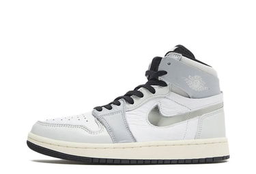 Кецове и обувки Jordan Air Jordan 1 High Zoom Comfort 2 "Chrome Swoosh" W Сиво | FJ4652-100, 3