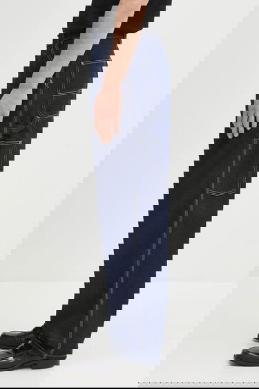 Дънки Carhartt WIP Carhartt WIP Single Knee Pant Тъмно синьо | I034864.102, 1