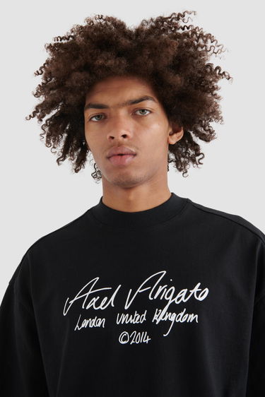 Тениска AXEL ARIGATO Essential T-Shirt Черно | A2223001, 5