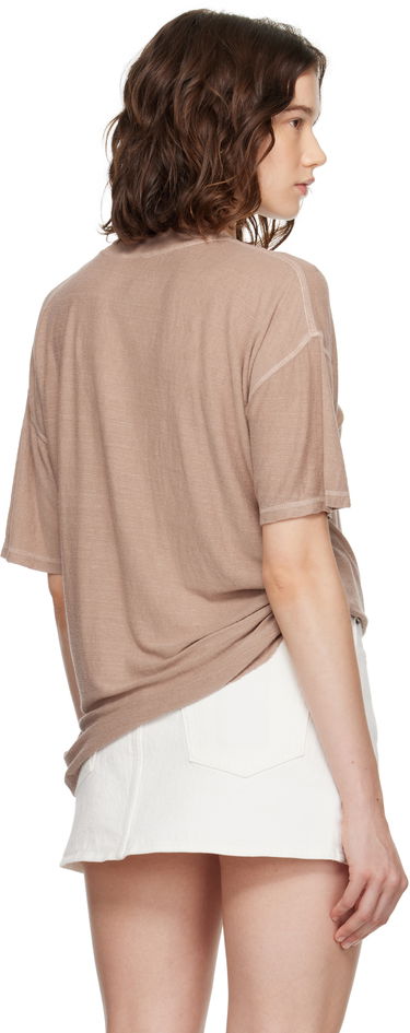 Тениска Ksubi Ksubi Reverse It Oh G S/S T-Shirt Кафяво | WPF25TE022, 2