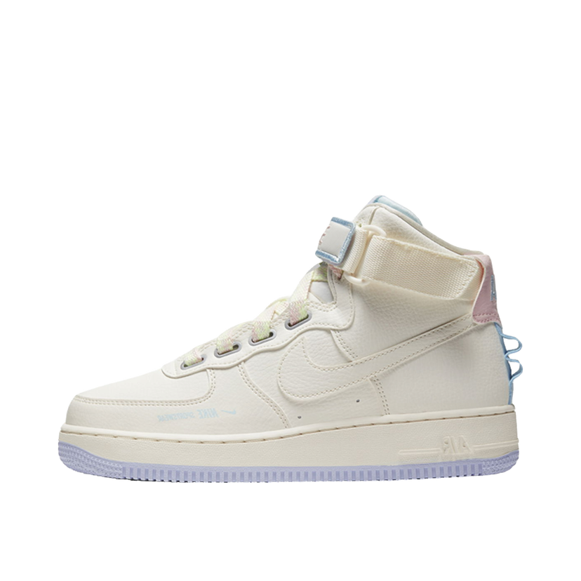 Кецове и обувки Nike Air Force 1 High Utility “Force is Female” Sail Lavender Mist W Бяло | CQ4810-111