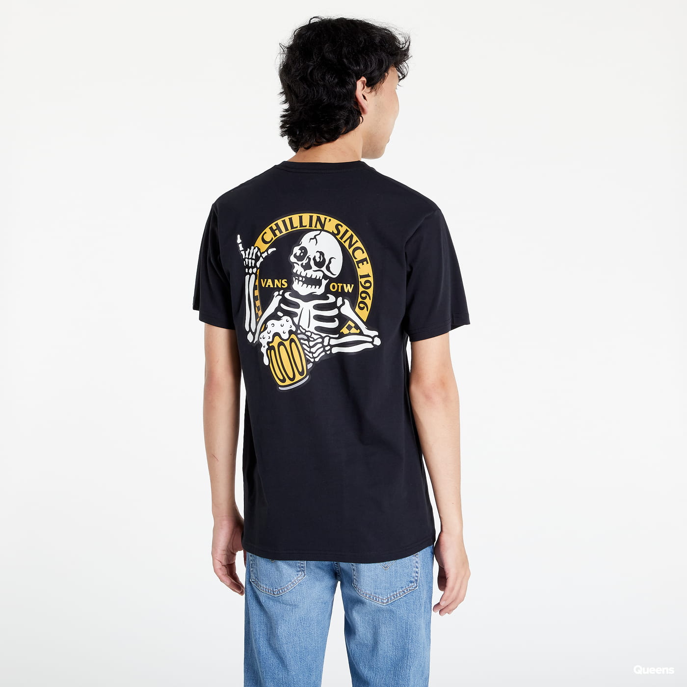 Тениска Vans Chillin Since 66 T-Shirt Черно | VN0A7S6GBLK1, 0