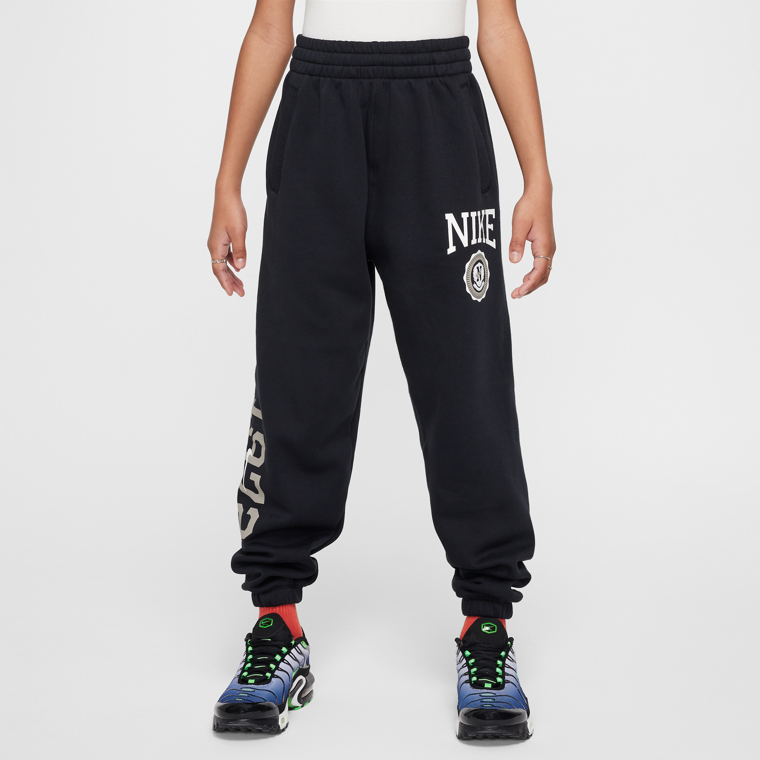 Спортни панталони Nike Sportswear Club Fleece Loose Fit Pants Черно | HJ3374-010, 1