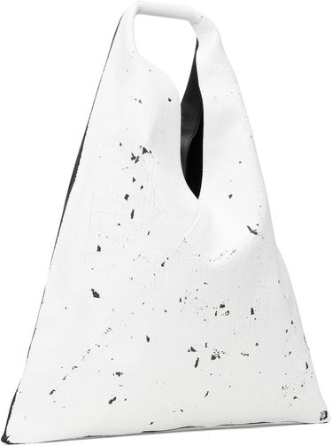 Дамска чанта Maison Margiela MM6 Maison Margiela Triangle Tote Bag Бяло | S54WD0039 P8333, 3