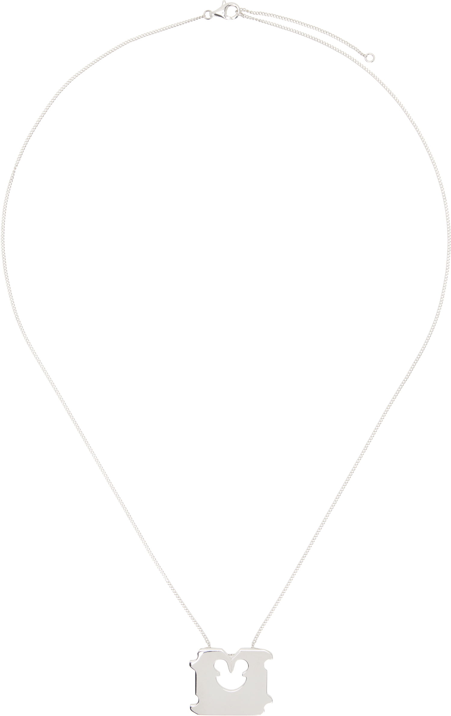 Колие OUR LEGACY OUR LEGACY Bread Clamp Pendant Necklace Металик | A4248BSS, 0