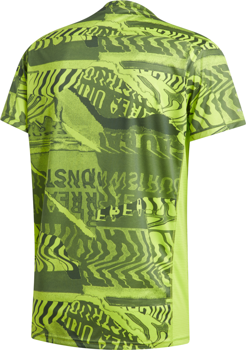 Тениска adidas Originals Graphic T-Shirt Own the Run Жълто | fl6981, 1