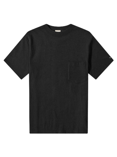 Тениска Snow Peak Recycled Cotton Heavy Tee Черно | TS-22SU401-BLK