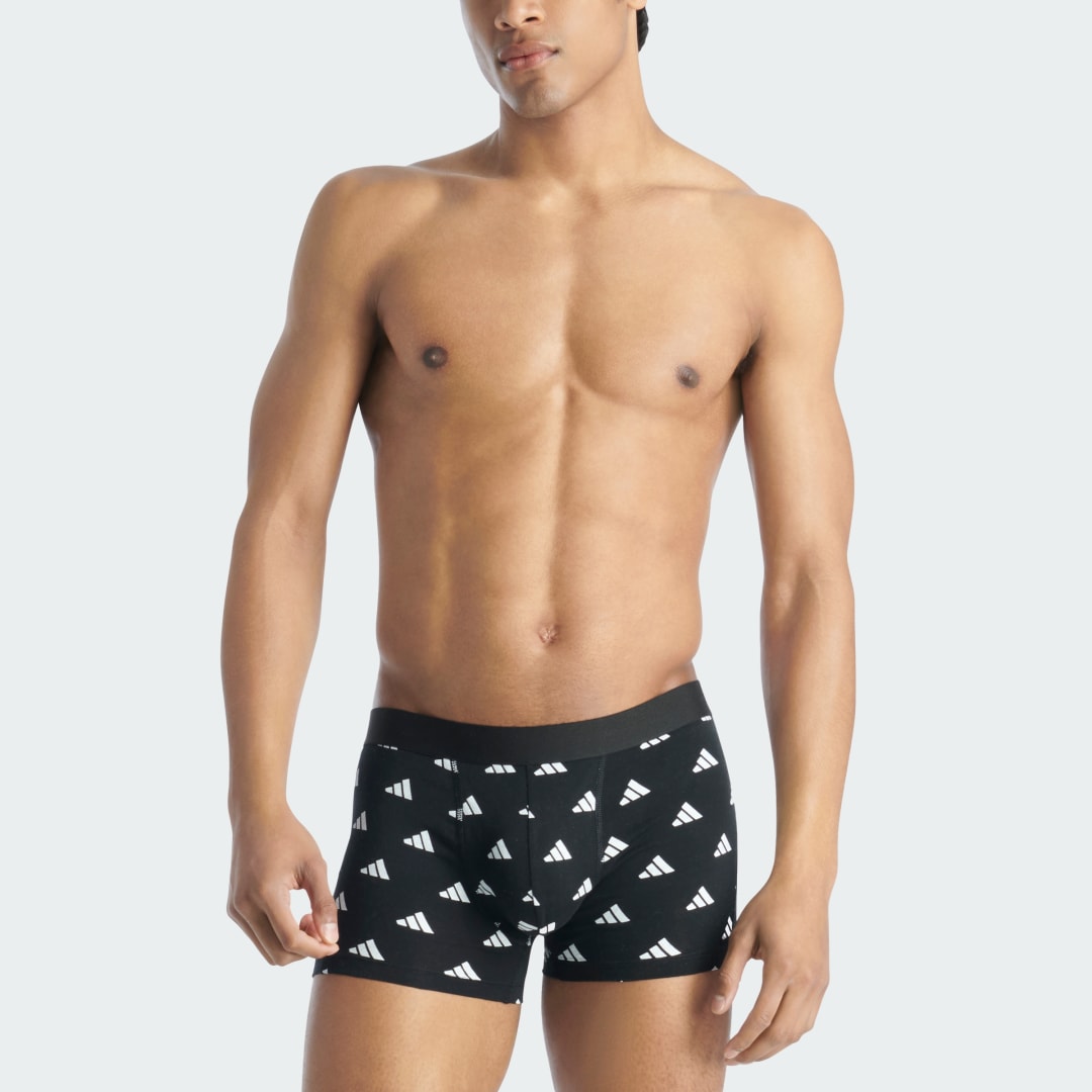 Боксерки adidas Performance Active Flex Cotton Boxer Briefs – 3 Pairs Черно | JK3952, 0
