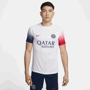 Тениска Nike Dri-FIT Paris Saint-Germain Бяло | FD0630-101, 0