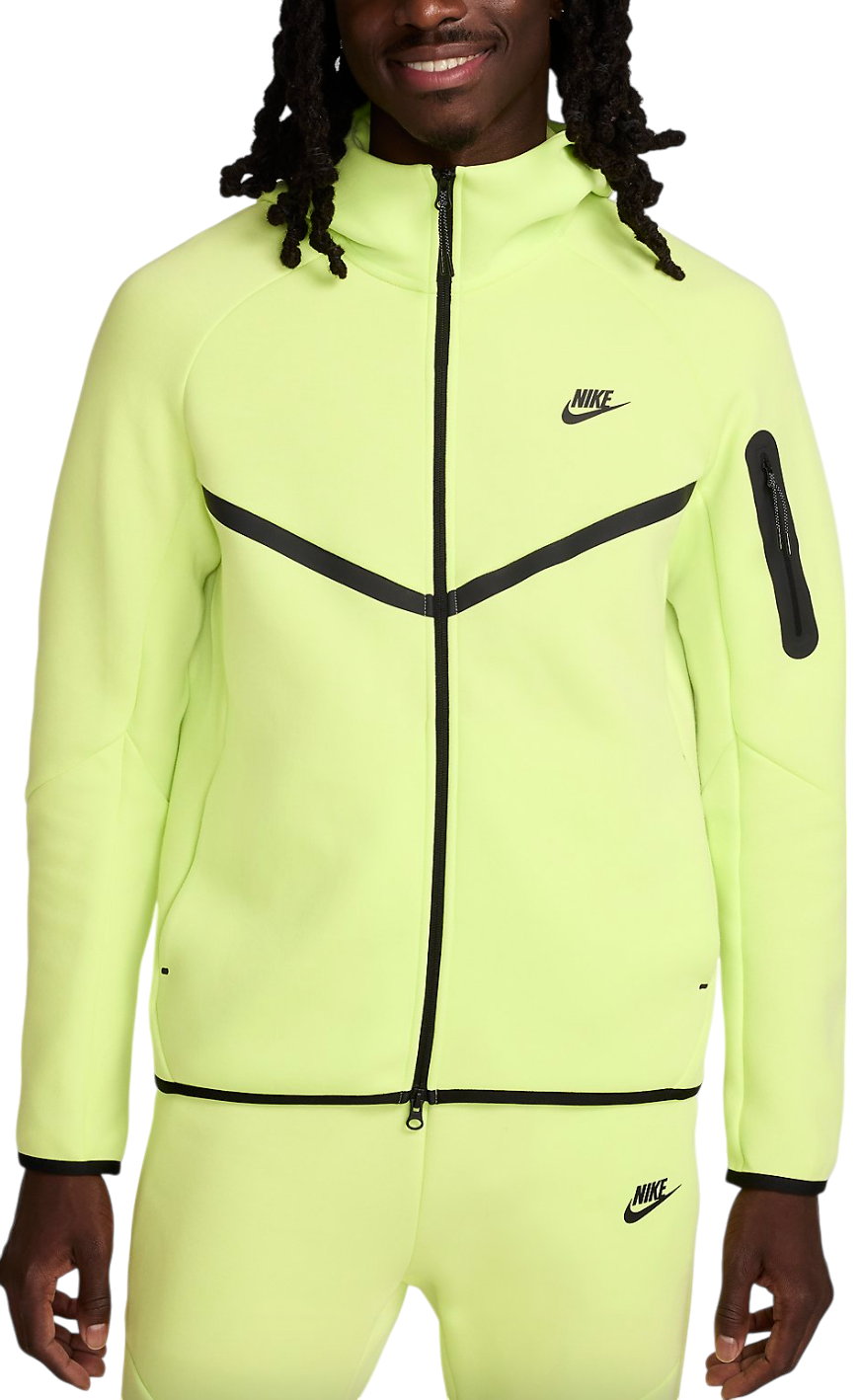 Суитчър Nike Nike Tech Fleece Full-Zip Hoodie Зелено | hv0949-736, 0