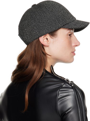 Шапка с козирка Courrèges Courrèges Caviar Wool Cap Сиво | 325ACT042WO0144, 2
