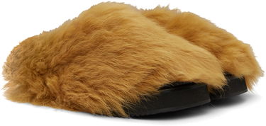 Облекло The Attico Attico Mini Robin Sabot Slippers Кафяво | 250WSH00855 LBT119AA, 3