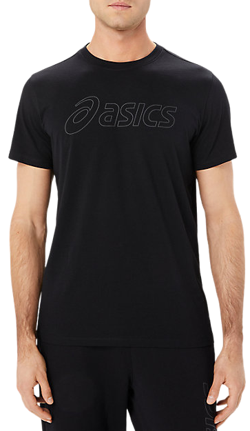 Тениска Asics Logo Short Sleeve T-Shirt Черно | 2031e188-002, 0