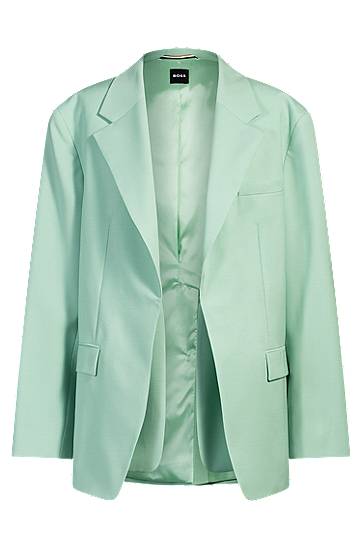 Oversized Virgin Wool Blazer