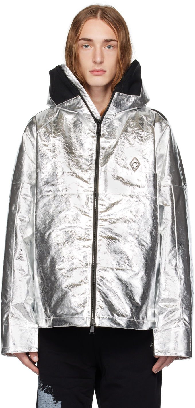 Яке A-COLD-WALL* Foiled Jacket Сиво | ACWMO204, 0