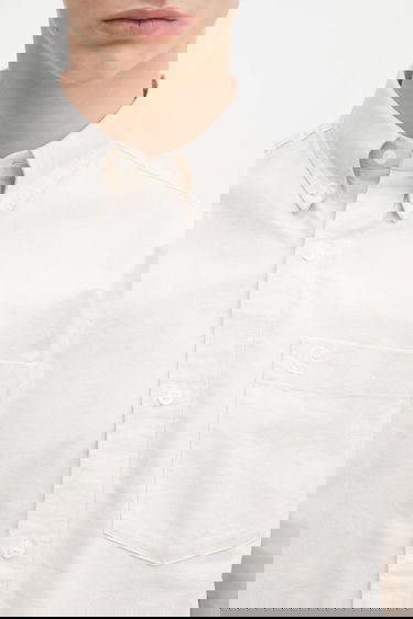 Риза Carhartt WIP Cotton Short Sleeve Braxton Button-Down Regular Fit Shirt Бежово | I031454.2V4XX, 3