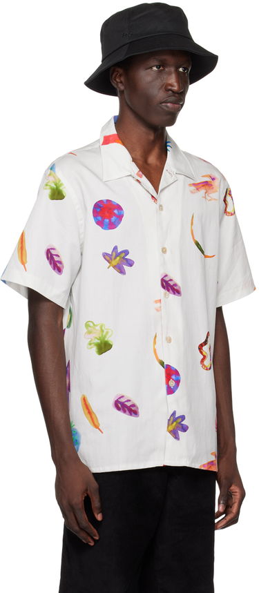 Риза Paul Smith PS Paul Smith Casual Fit Shirt Бяло | M2R-695U-K21715-01, 1