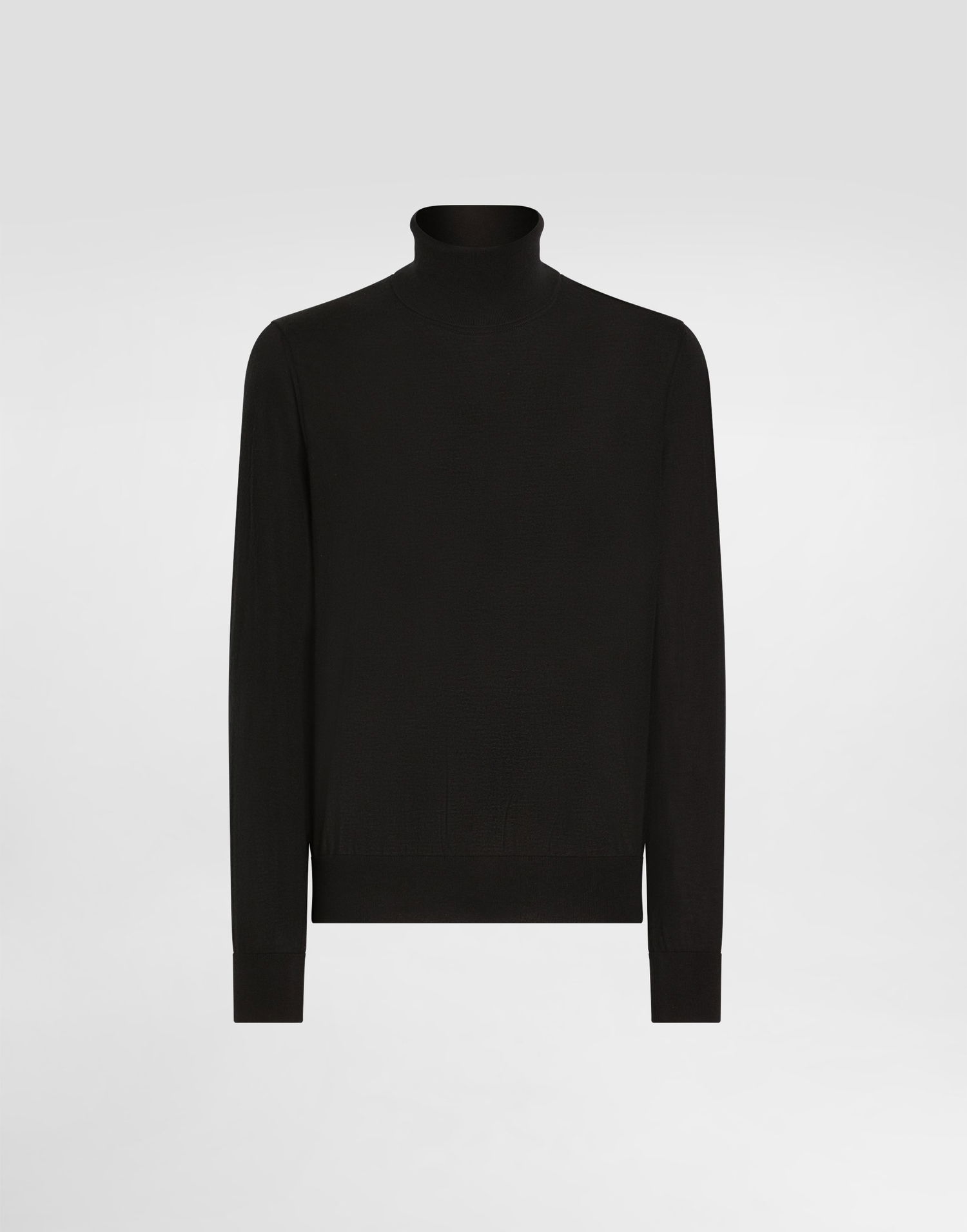 Пуловер Dolce & Gabbana Cashmere Turtle-neck Sweater 52 Черно | GXB00TJAW2ON0000, 0