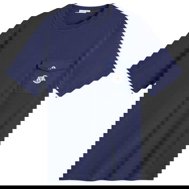 Тениска Moncler Moncler Heavy Cotton Pocket Tee, Size Small Тъмно синьо | 8C000-32-89AVF-7A9, 1