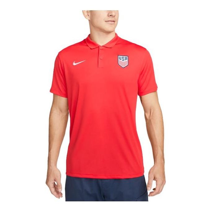 Поло тениска Nike Victory Soccer Polo Shirt Червено | DV2049-688