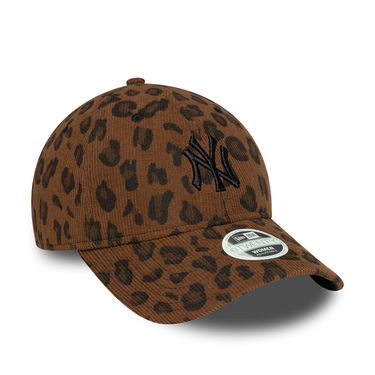 Шапка с козирка New Era Leopard Cord 9TWENTY NY Yankees Adjustable Cap Кафяво | 60691324, 2