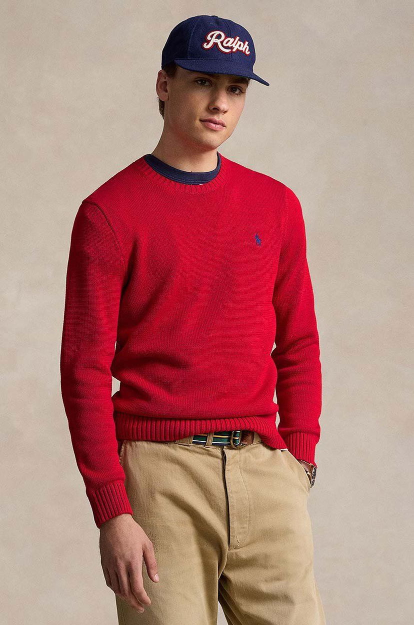 Пуловер Polo by Ralph Lauren Sweater Longsleeve Червено | 710810846017