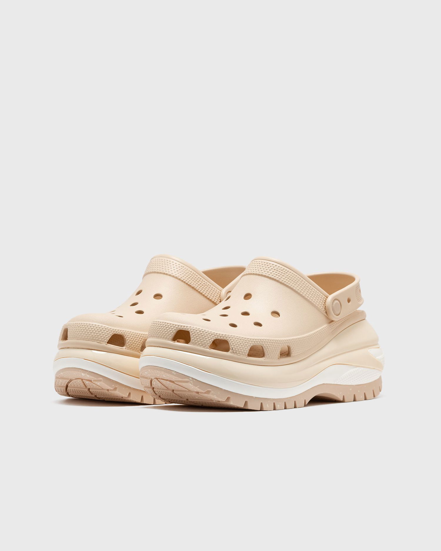 Кецове и обувки Crocs Classic Mega Crush Clogs W Бежово | 207988-2DS, 1