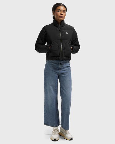 Пухо яке Dickies Cropped Quilted Puffer Jacket with Stand Collar Синьо | DK0A87OJBLK1, 0