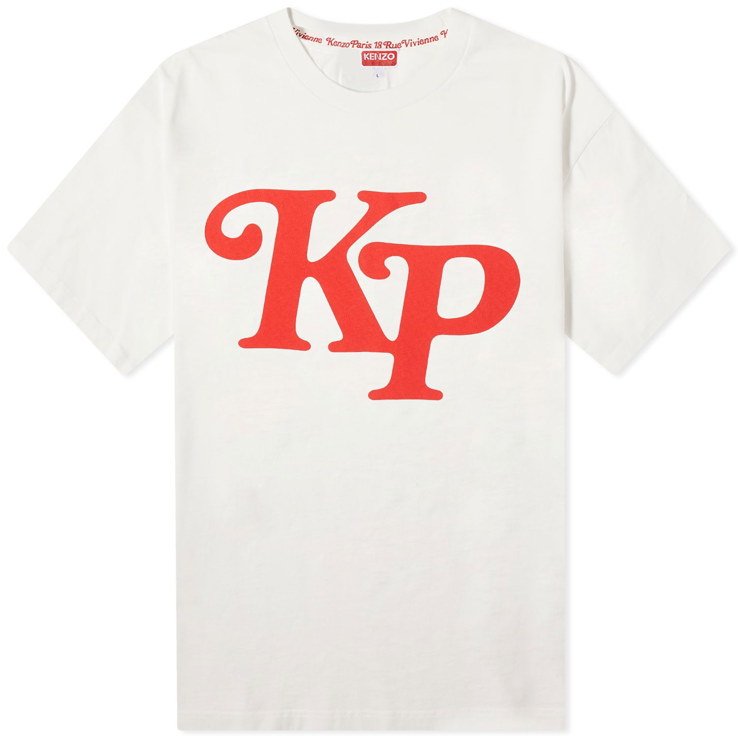 Тениска KENZO Verdy x Oversized Tee Бяло | FE55TS1414SY-02, 0