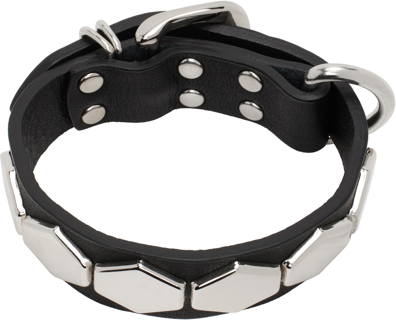 Колани UNDERCOVER Undercover Studded Leather Bracelet Черно | UP1E4A03, 0