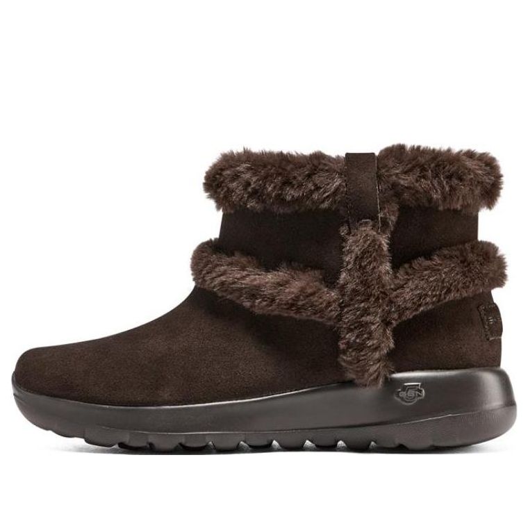 Кецове и обувки Skechers On The Go Joy Lush Boots Кафяво | 144043-CHOC