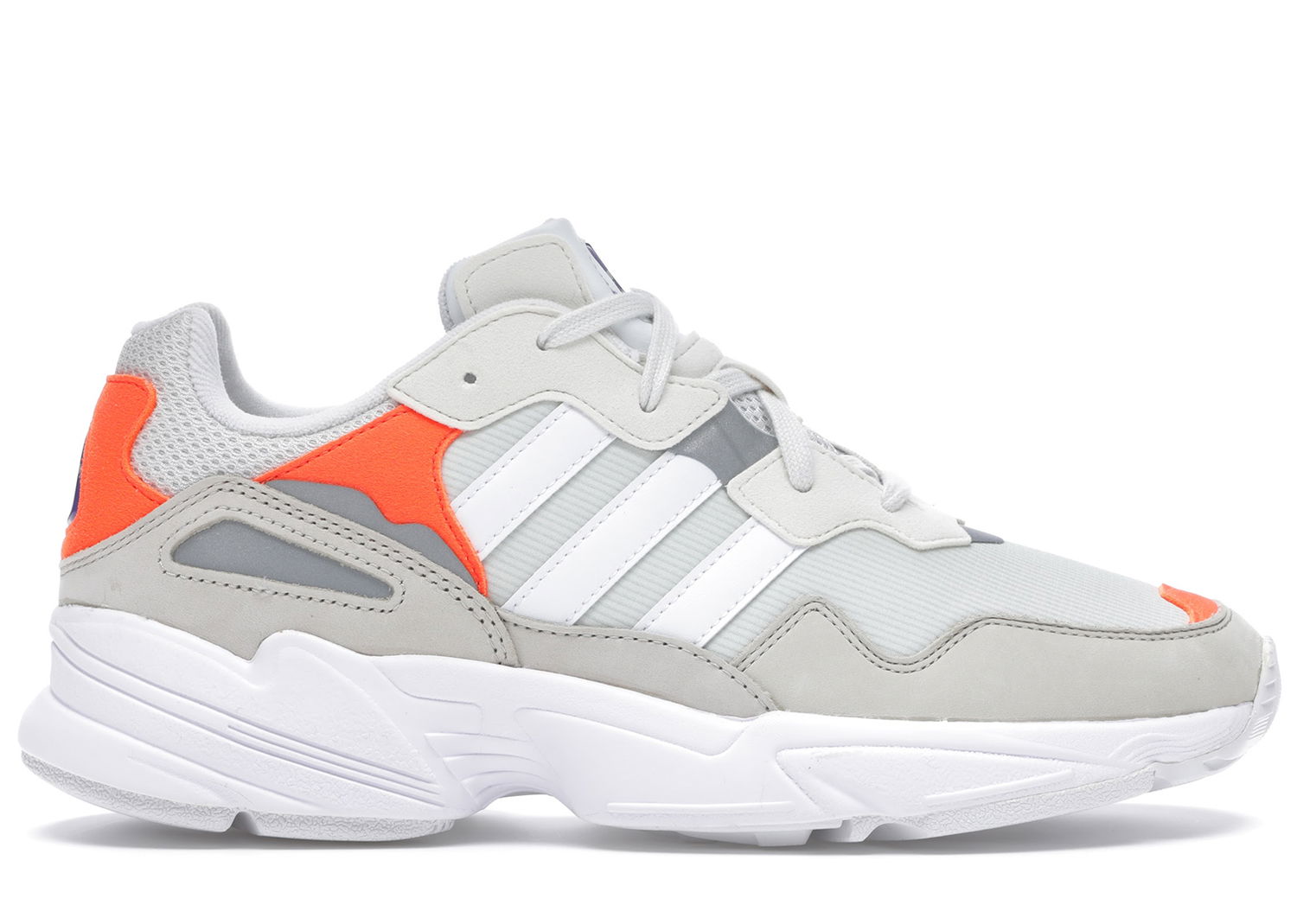 Кецове и обувки adidas Originals Yung-96 White Orange Бяло | F97179, 0