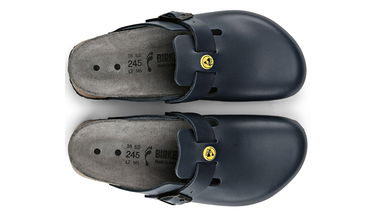 Кецове и обувки Birkenstock Boston ESD Natural Leather Черно | 61380, 4