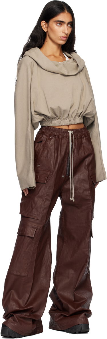 Карго панталони Rick Owens Concordians Double Jumbo Belas Denim Cargo Pants Кафяво | DS02E7324 SDSW, 3
