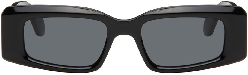 Слънчеви очила Alaïa Rectangular Sunglasses in Black Черно | AA0078S