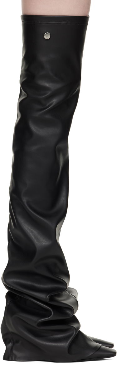 Облекло The Attico Attico Robin Thigh-High Boots Черно | 250WSH00872 PUR003AA, 0