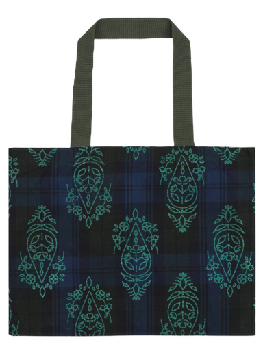 Halley Check Tote Bag