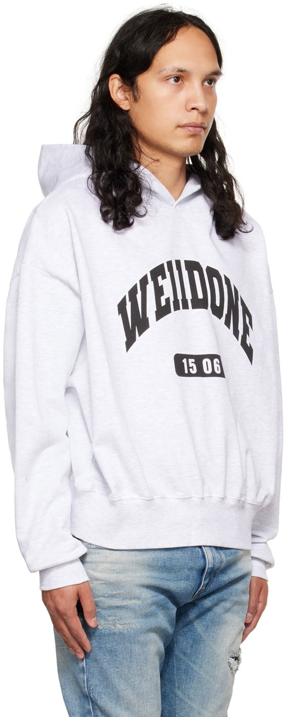 Суитчър We11done We11done Print Hoodie Сиво | WD-TH3-22-807-U-GY, 1