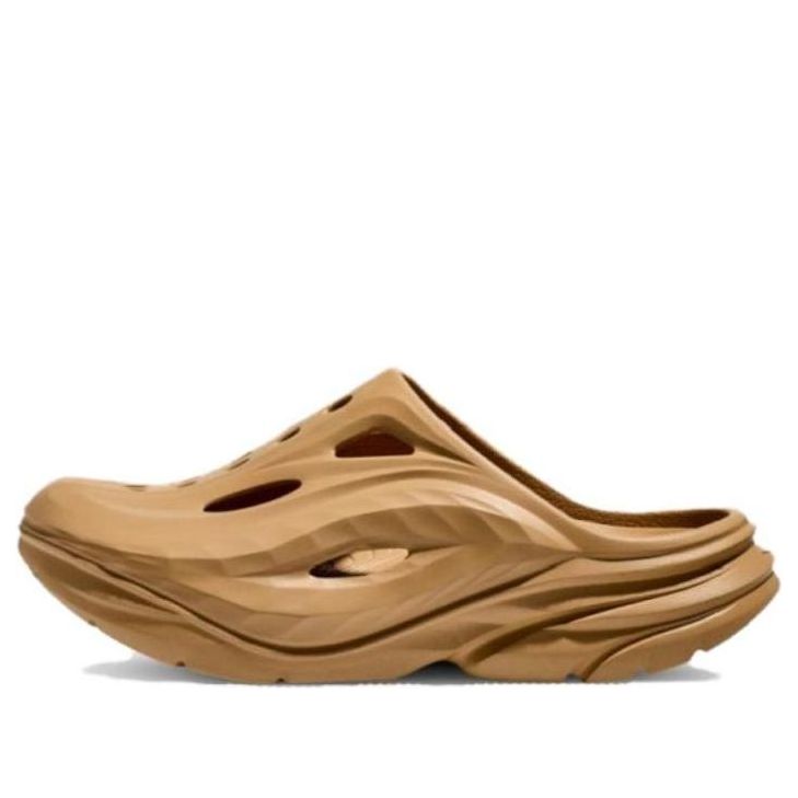 Кецове и обувки Hoka One One Ora Recovery Mule Кафяво | 1147951-WHTW, 0