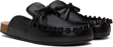 Аксесоари JW Anderson JW Anderson Ruffle Slip-on Loafers Черно | LF0069-LA0323, 3