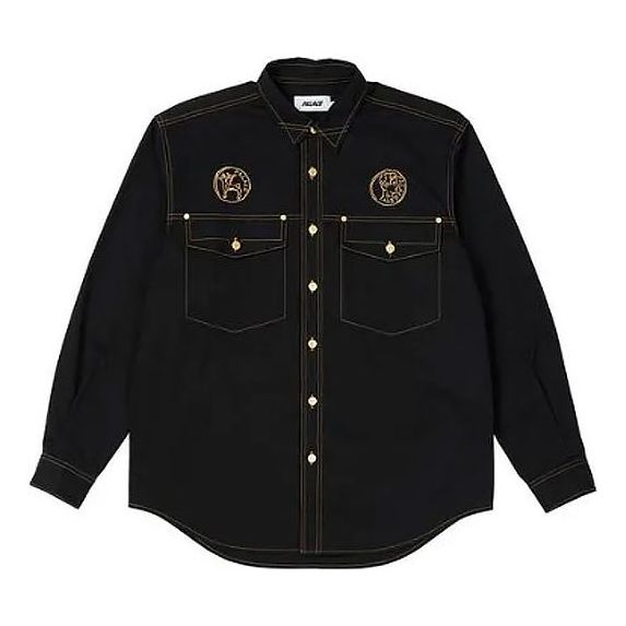 Риза Palace Palace Long Sleeves Shirt Черно | P20SHT005