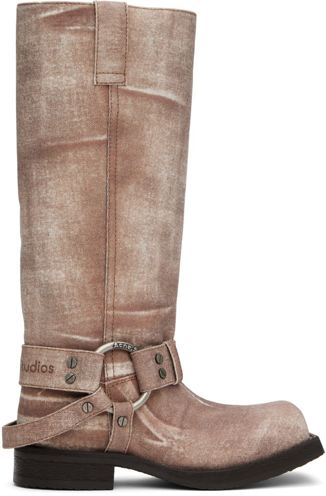 Acne Studios Balius Canvas Boots