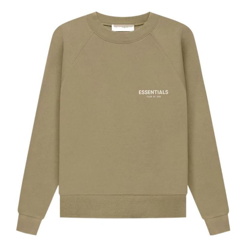 Суитчър Fear of God Essentials Crewneck Sweatshirt Зелено | FOG-SS22-292