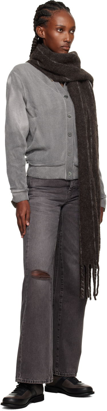 Шал OUR LEGACY Our Legacy Estate Striped Scarf Кафяво | A4258EBR, 3
