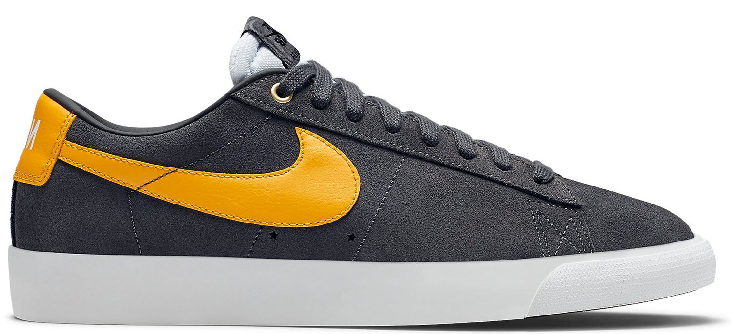 Кецове и обувки Nike SB Blazer Low GT Dark Grey University Gold Черно | 704939-071, 0
